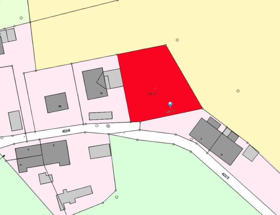 NEUBAU Jettenbach - planen Sie jetzt Ihr neues Zuhause in Massivbauweise in ruhiger und grüner Lage - Lageplan Jettenbach