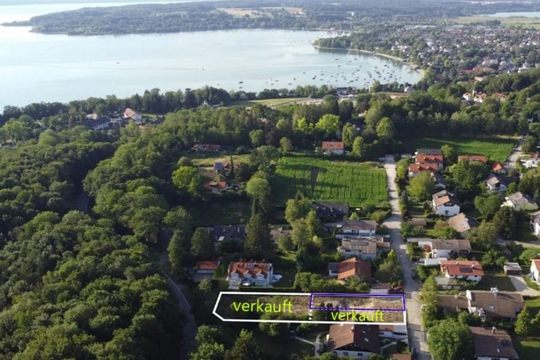 Nah am Ammersee! Sonniges Baugrundstück für Ihre Doppelhaushälfte - Provisionsfrei! - - Nah am Ammersee