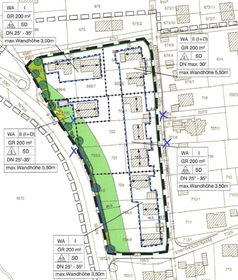 Exklusive Doppelhaushälfte am Ammersee: Stilvolles Wohnen mit großzügigem Grundstück - BAUPLAN