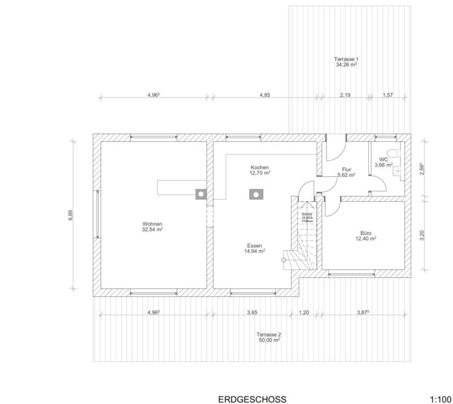 Seeblick! Einzigartiges Einfamilienhaus mit Einliegerwohnung - ERDGESCHOSS