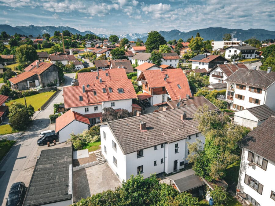 Sanierte Traumwohnung mit atemberaubenden Bergblick im wunderschönen Murnau - Wunderschöne Lage